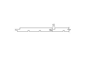 Boazeria do sauny thermo magnolia STS10 Thermory 15x170 Select